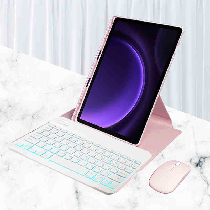 For Lenovo Tab M11 (11 inches) 2024 Bluetooth keyboard rotation protection 360 degrees can be horizontal and vertical
