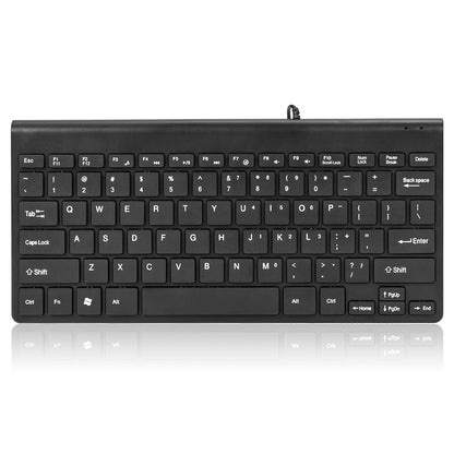 Chocolate Thin Keyboard USB Mini usb Wired Keypad Business Computer Office PC Wired Keyboard