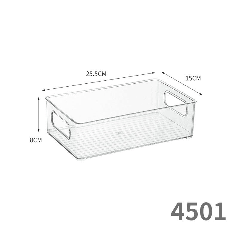 Desktop Storage Box Dormitory Cosmetics Transparent Basket Acrylic Drawer Mask Organizer Box Snack Sundry Storage Rack
