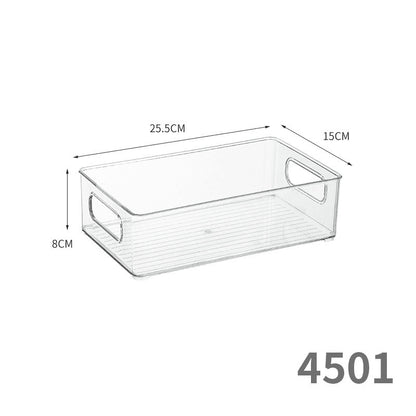 Desktop Storage Box Dormitory Cosmetics Transparent Basket Acrylic Drawer Mask Organizer Box Snack Sundry Storage Rack