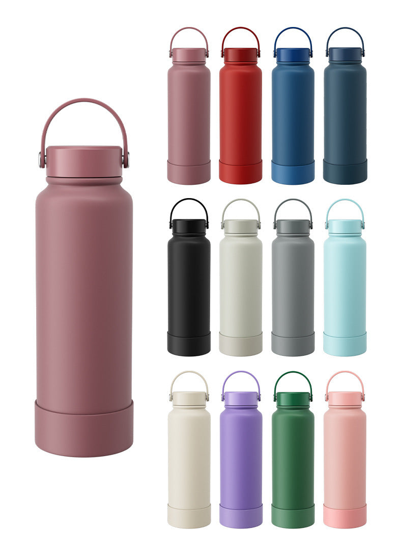 Space Kettle Thermos Cup with Large Capacity, Customizable Pattern and Logo, Stainless Steel Sports Portable Water Bottle Wholesale