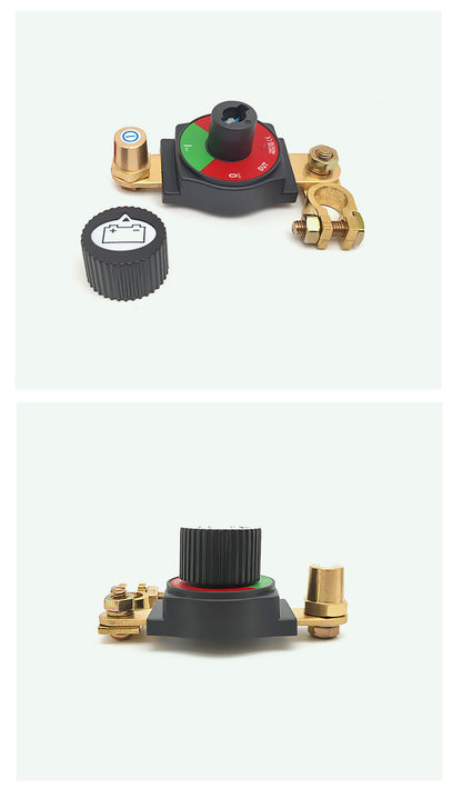 New Detachable Knob Power-Off Switch with Adjustable Angle 12V24V Car and Truck Anti-Leakage Power Supply Main Switch