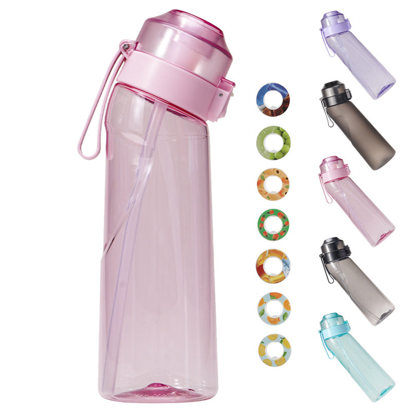 Cross-Border Popular Drinking Water Artifact 0 Sugar 0 Calorie Extract Fruity Flavor Ring Cup with Hand Rope Portable Outdoor Sports Water Cup