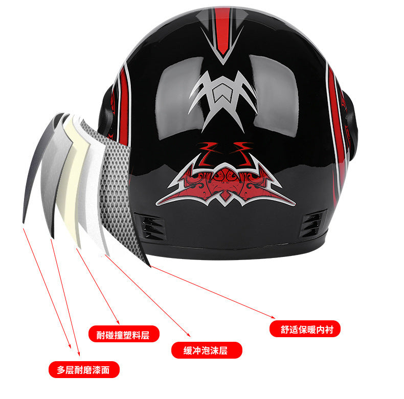 [send scarf] windproof cap cross-border monopoly men's and women's helmets electric car helmets four seasons helmets winter thickening batch