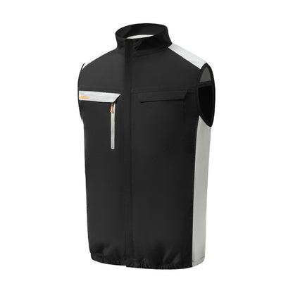 Cross-border Summer New Air Conditioning Clothing Hooded Tooling Short-sleeved Cooling Fan Clothing Outdoor Summer Prevention Work Clothes for Men
