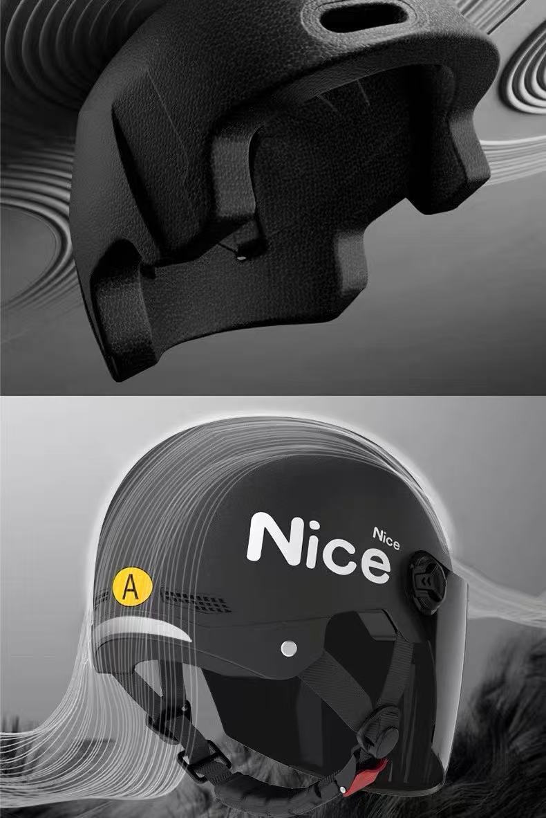New National Standard 3C Certified Electric Vehicle Helmet for Men and Women, Summer Sun Protection Motorcycle Safety Helmet, Lightweight Half Helmet, Now Available from the Manufacturer