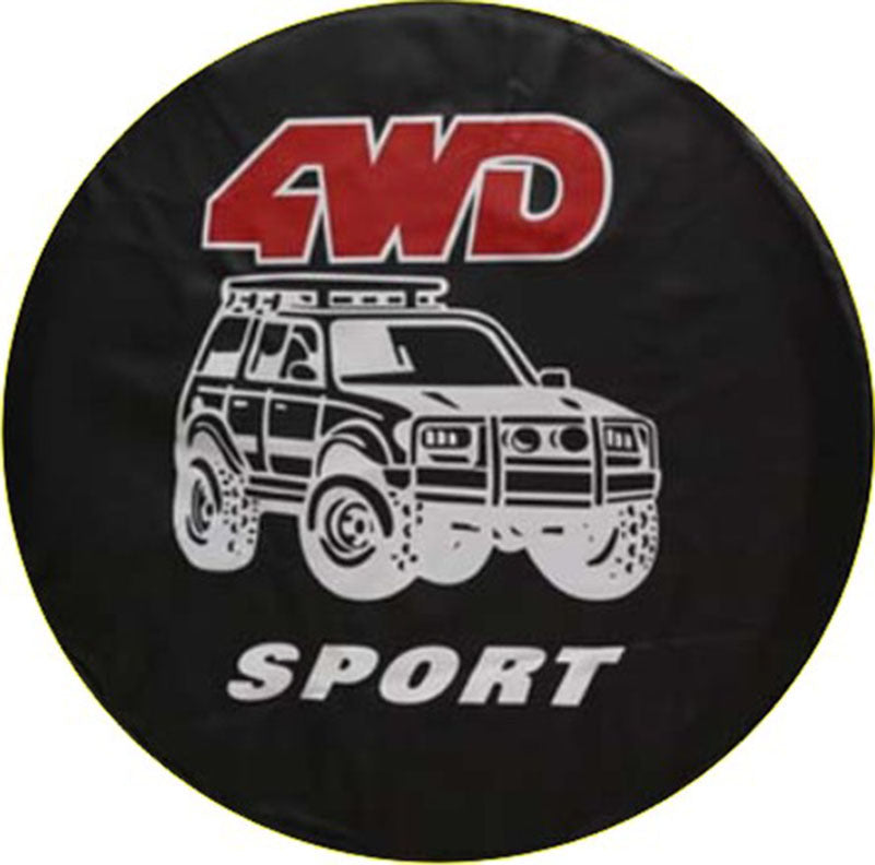 Source factory car tire protective cover tire cover spare tire cover protective cover thickened tire cover all black tire cover