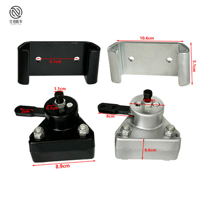 Kart brake cylinder mechanical brake caliper and bracket with pad for Manco 9598 9597