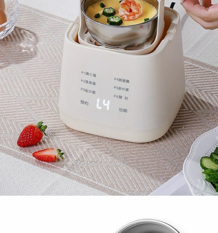 Mini Smart Egg Boiler Multi-use Household Egg Steamer Breakfast Machine Small Reservable Egg Boiling Artifact Cross-border Exclusive