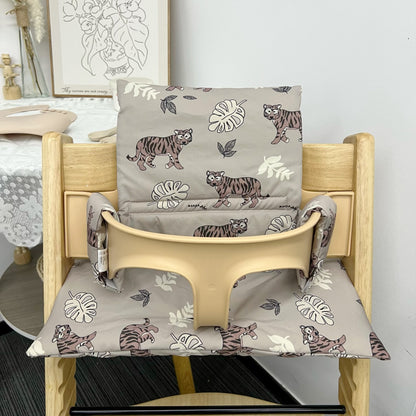 Ins Nordic Style Baby Dining Chair Children's Growth Chair Cushion Baby Dining Chair Cushion Waterproof and Urine-proof Sitting