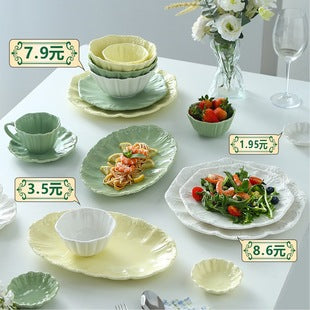 Retro Japanese Style Ceramic Bowl Creative Personality Household Rice Bowl Restaurant Special Snack Bowl Dessert Salad Bowl