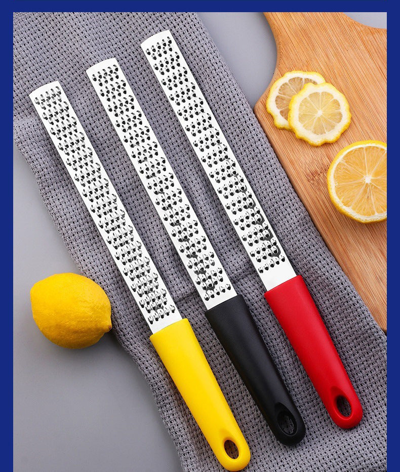 Cross-Border Stainless Steel Cheese Grater Multifunctional Cheese Grater Baking Tool Chocolate Lemon Grater Cheese Grater