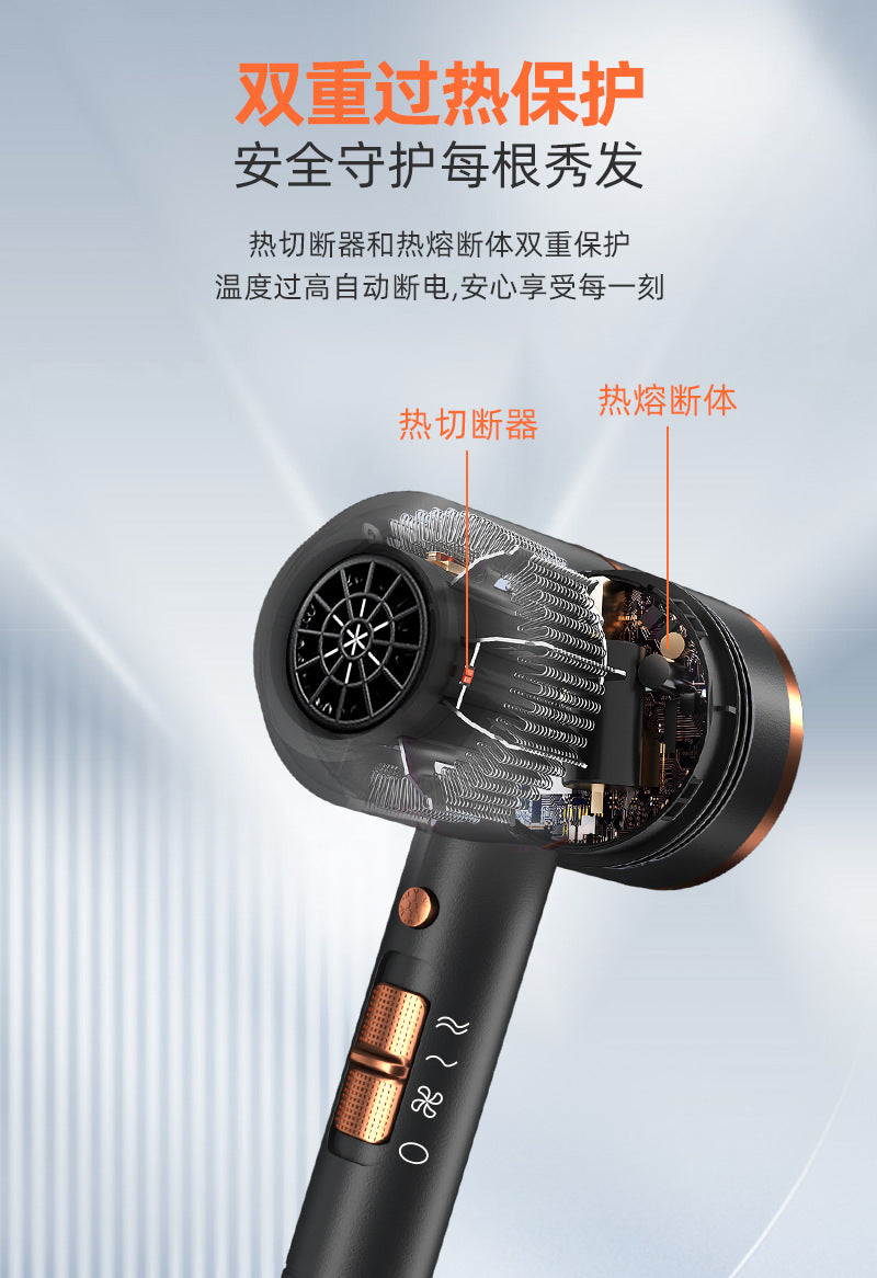 Manufacturer Wholesale Amazon Hair Salon Hair Dryer Cross-Border 2400W Barber Shop Hairdressing High Power Hair Dryer Wholesale