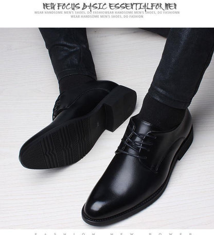 Ba Totem Summer Men's Shoes Genuine Leather Hollow Breathable Leather Shoes Men's Shoes Men's Korean Fashionable Business Dress Shoes Men's