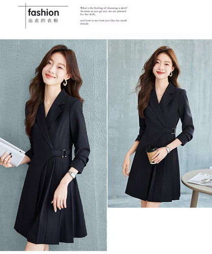 Gao Ding Light Luxury Suit dress Women's 2024 New Business Wear Business Commuter Gold Store Sales Department Work Clothes