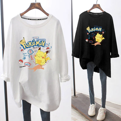 Breastfeeding Top Autumn Base Shirt Hot Mom's Out-of-the-way Breastfeeding Long-sleeved T-shirt for Spring and Autumn Postpartum Breastfeeding Clothes