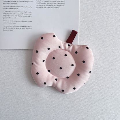 Meizuo Elements Korean-Style Ins-Style Apple Quilted Coasters Fabric Tea Coasters Cute Anti-Scalding Mats Factory Direct Sale