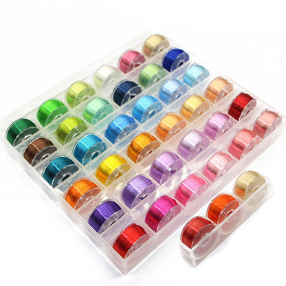 Wool thread winding flower thread small roll highlight handmade hairpin material embroidery thread hand bow ball thread cross stitch wire ice silk thread