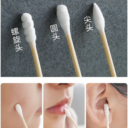 Disposable Cotton Swabs for Ear Removal, Baby Cotton Swabs, Makeup Remover Boxed Double-Ended Cotton Swabs, Cleaning Cotton Swabs, Cotton Swabs Wholesale