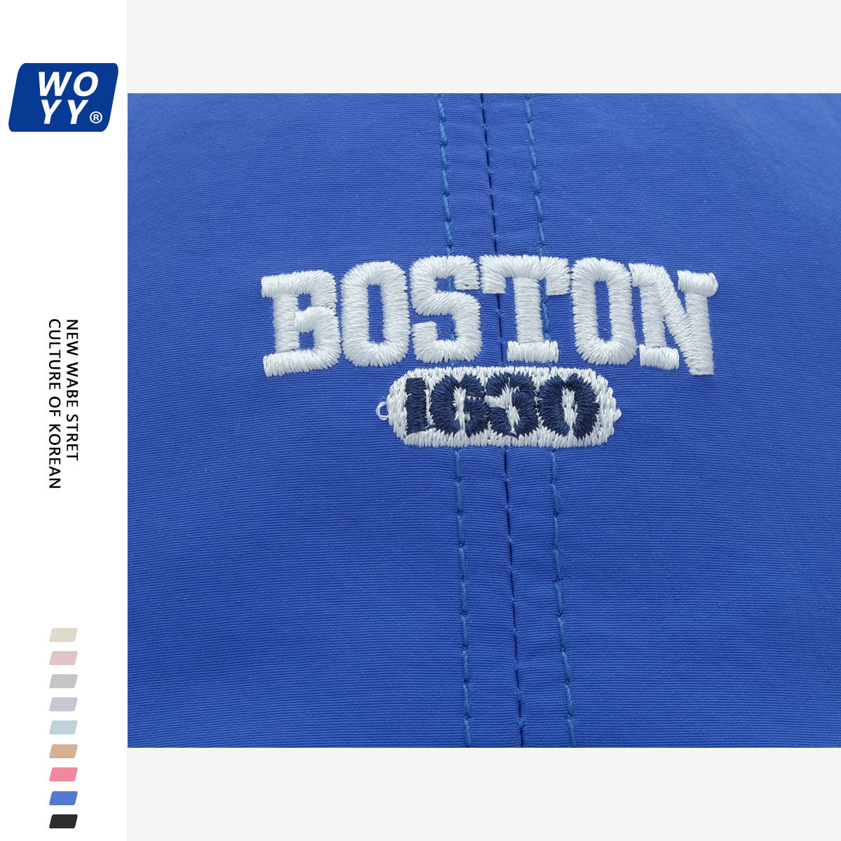 Boston Quick-Dry Baseball Hat Summer Super Fire Outdoor Sun Hat Korean Ins Soft Top Breathable Cap
