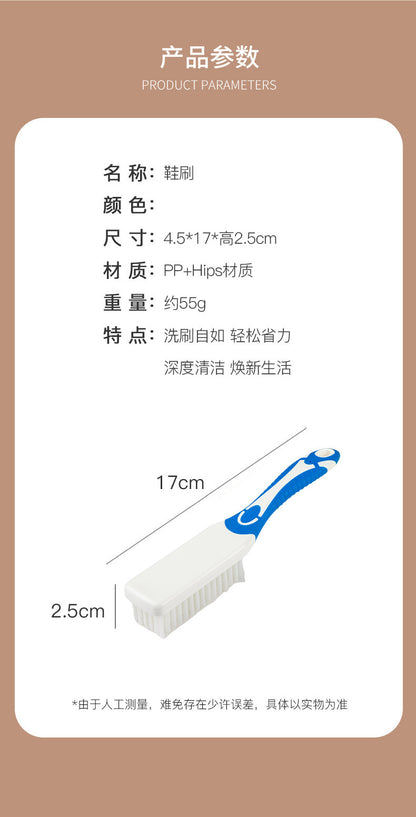 ✅ Shoe Brush, Household Laundry Brush, Soft-Bristled Shoe Brush, Shoe Washing Brush, Long-Handled Clothes