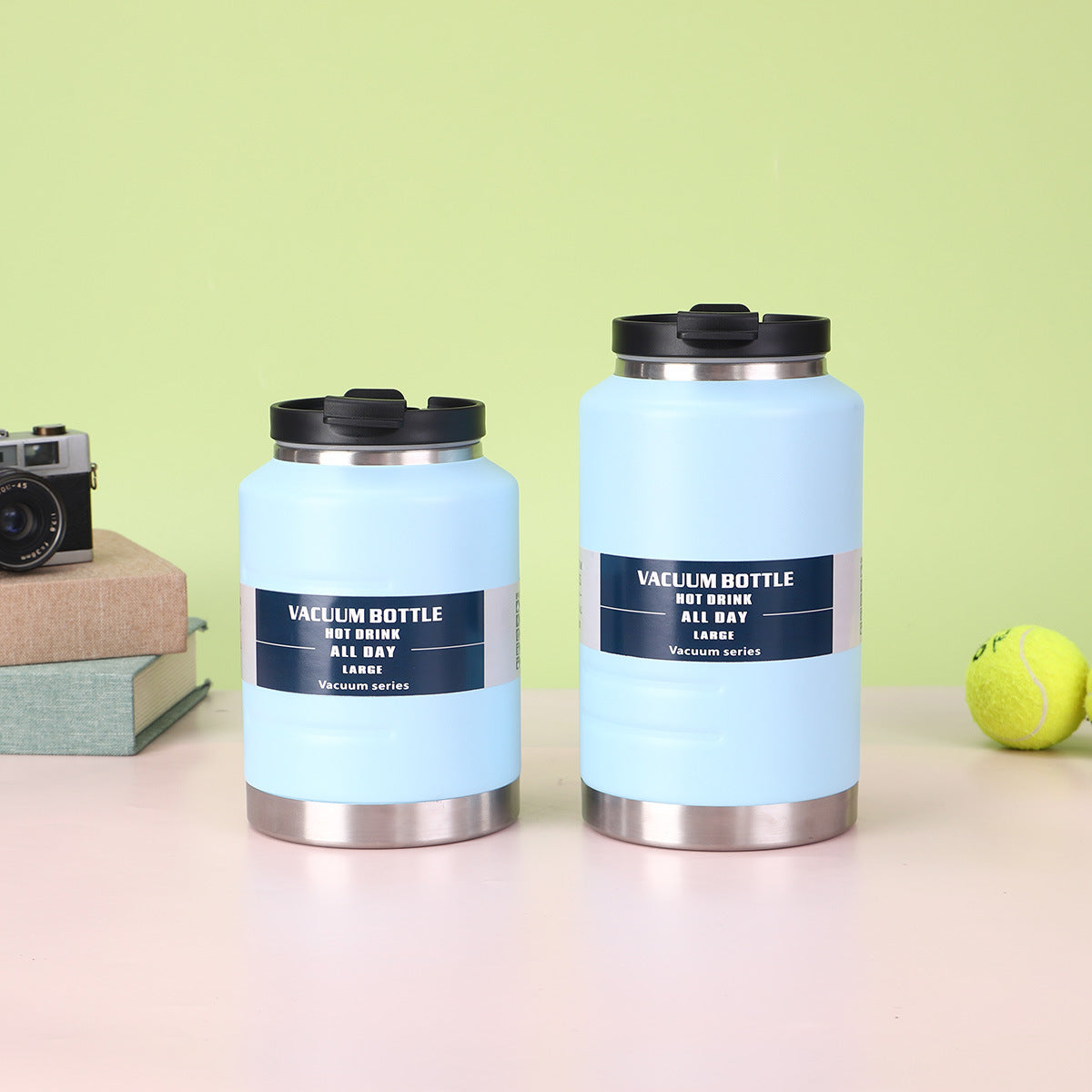 Cross-Border New 304 Stainless Steel Thermos Cup Large Capacity Ton Barrel Outdoor Portable Ice Bucket Wholesale