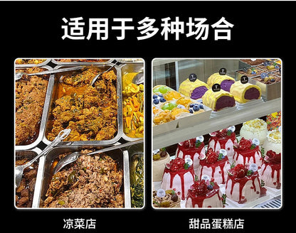 Commercial Deepening Tray Rectangular Kindergarten Plastic Storage Tray for Hot Pot Food Preparation Tray with Marinated Flavor Marinated Dishes Display Tray