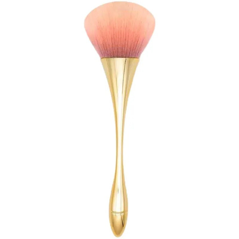 Source Manufacturer Golden Small Waist Blush Brush Loose Powder Brush Super Large Soft Hair Powder Makeup