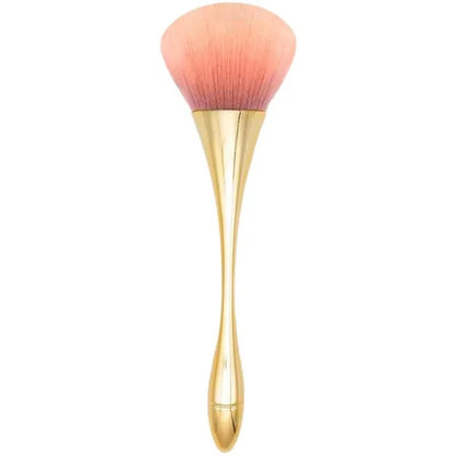 Source Manufacturer Golden Small Waist Blush Brush Loose Powder Brush Super Large Soft Hair Powder Makeup