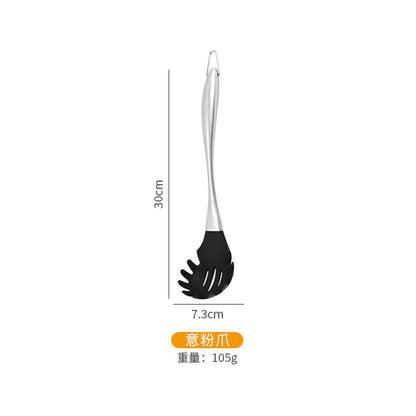 Food Grade Silicone 11 Pieces Kitchenware suit Stir-frying Shovel Non-stick Pan Silicone Colander Pot Stir-frying Spoon Soup Spoon