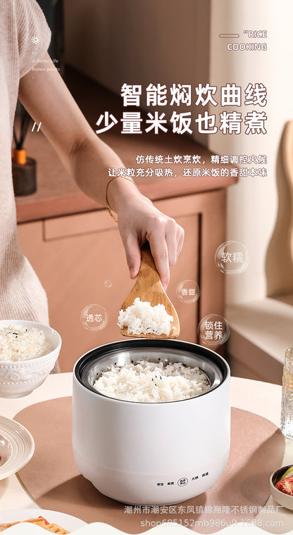 Mini Electric Rice Cooker Small Intelligent Multi-functional Household Dormitory Electric Non-stick Cooker Electric Rice Cooker Small Electric Cooker