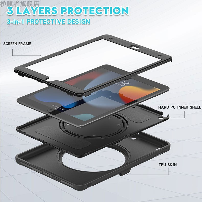 Applicable to Apple iPad Air4/air5 Pro ipad789/11 protective case ipad9.7 inch mini