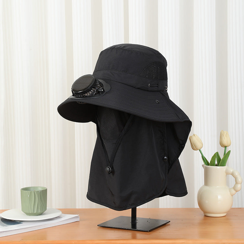 New Sun Hat for Men and Women in Summer, Uv Protection, Neck Protection, Sun Protection, Solar Fan Hat, Outdoor Mountaineering Fisherman Hat