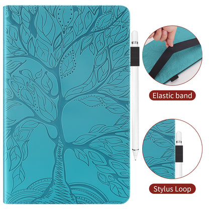Suitable for Samsung A9 Plus Tablet Case A7Lite Protection S9Fe Flip Cover P610 Embossed S8Plus Leather Case A8