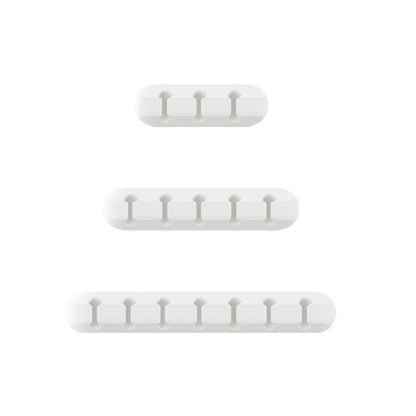 New desktop charging data cable holder multi-port creative storage wire silicone cable organizer hub