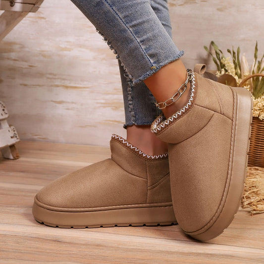 Women's Cotton Shoes, Warm and Velvet, Non-Slip Eva Thick Sole Outer Wear, Home Wear, Men's Cross-Border Popular Women's Manufacturers by PDG ibma