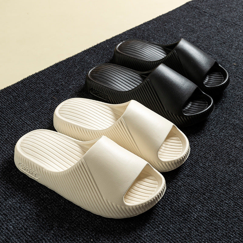 Men's Air-Cushion Sandals, Slippers, Non-Slip Slippers for Bathing, Couple Indoor Home Slippers, Women's Bathroom Slippers, Cross-Border Summer Home Use