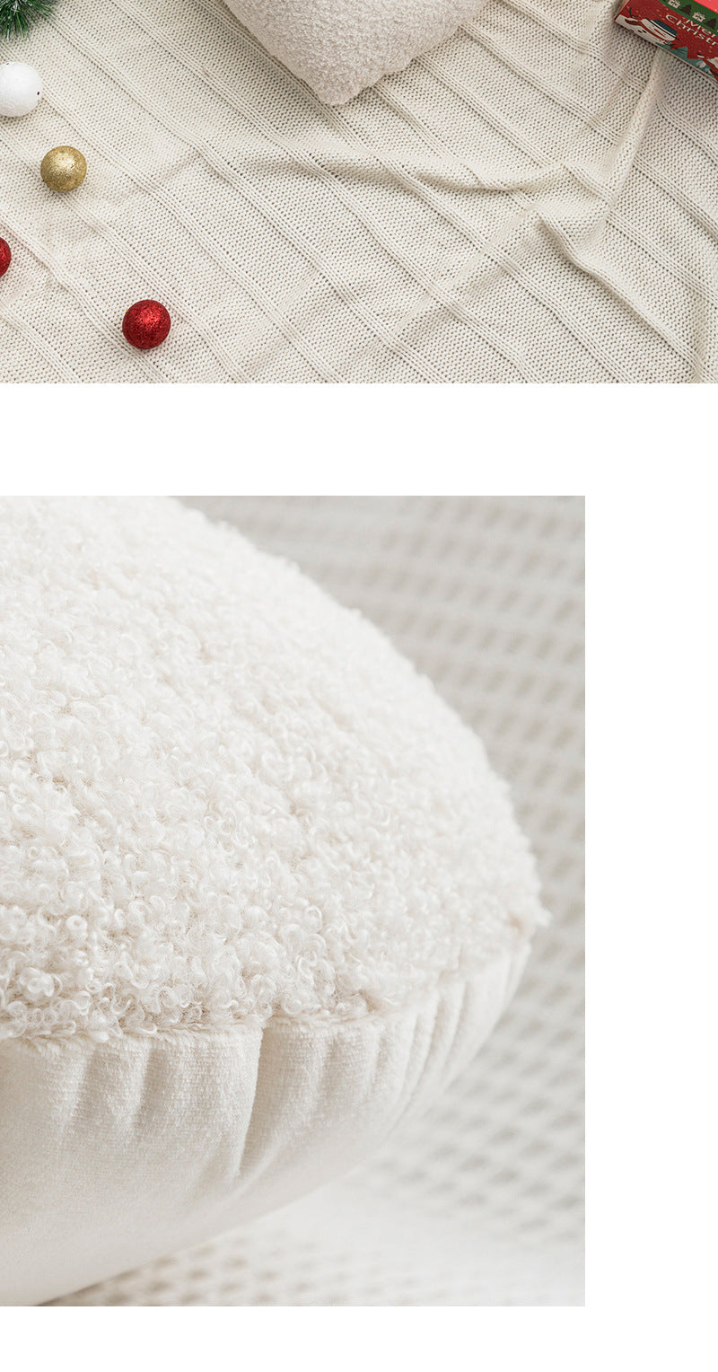 New Christmas pillow holiday decoration love pillow model room bedroom bedside tufted cushion pillowcase wholesale