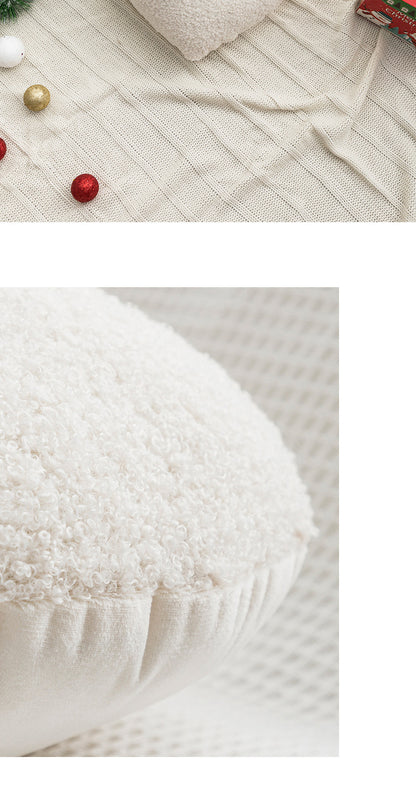 New Christmas pillow holiday decoration love pillow model room bedroom bedside tufted cushion pillowcase wholesale
