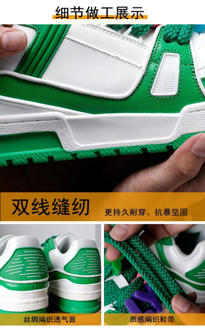 Putian came to the physical store quality l Trainer small fat ding v thick bottom bread shoes l lovers shoes