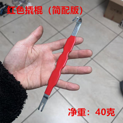 Red and black elbow 60 degree power-off pliers bolt pliers multi-purpose pliers car oil pipe separation harness pliers cross-border pliers