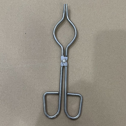 Thickened Stainless Steel Crucible Clamp Laboratory Crucible Jacket Rumi High Temperature Ceramic Clamp Chemical Beaker Clamp Fire Clamp