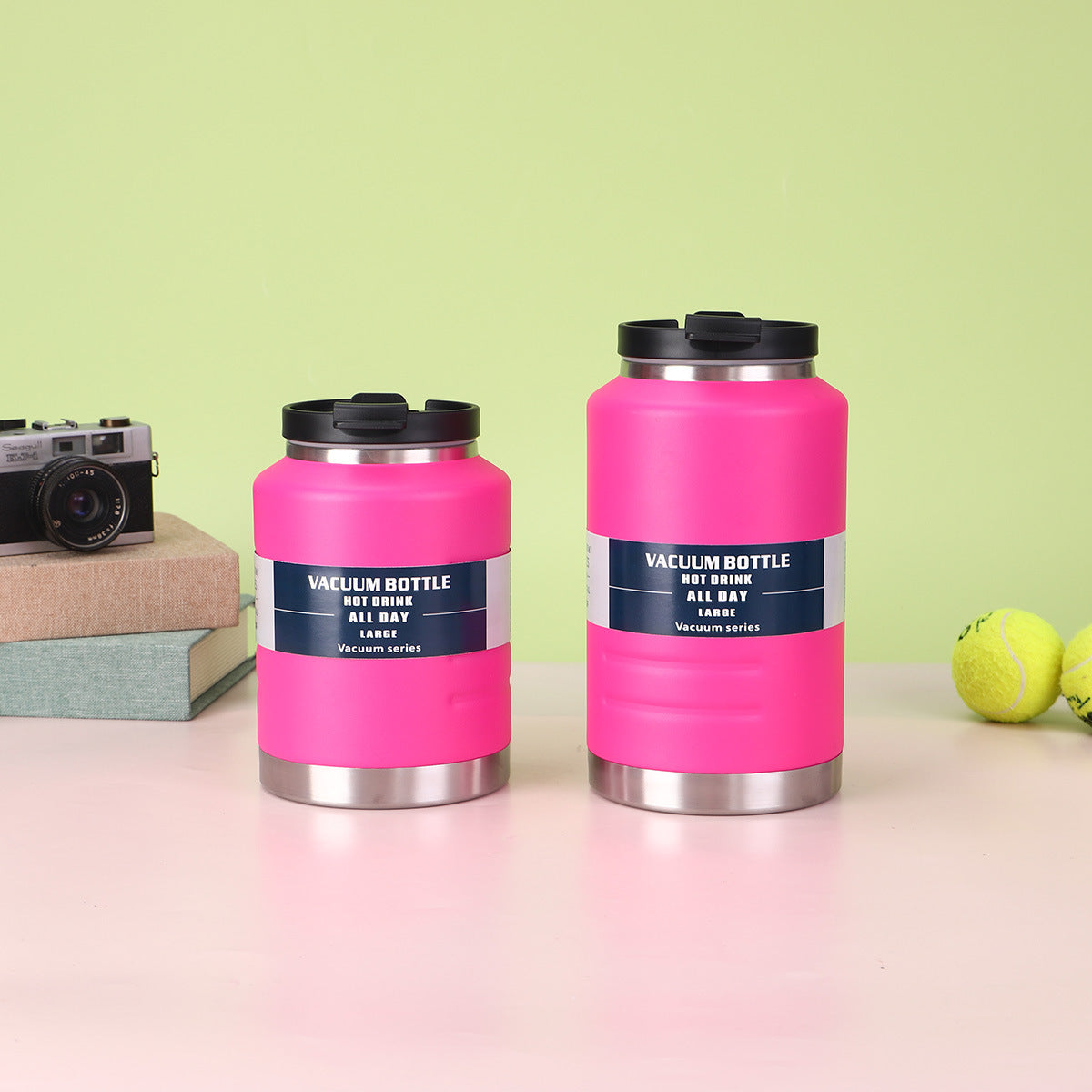 Cross-Border New 304 Stainless Steel Thermos Cup Large Capacity Ton Barrel Outdoor Portable Ice Bucket Wholesale