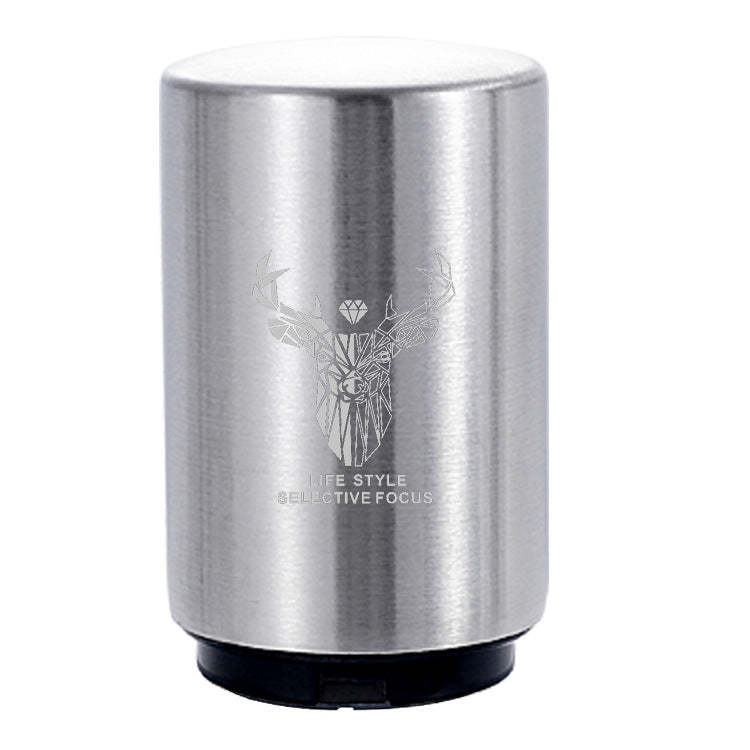 Stainless Steel Automatic Beer Bottle Opener Metal High-End Traceless Press Wine Opener Creative Automatic Bottle Opener Manufacturer