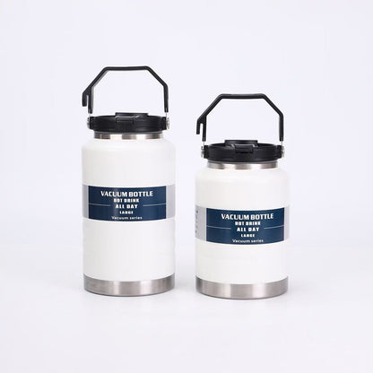 Cross-Border New 304 Stainless Steel Thermos Cup Large Capacity Ton Barrel Outdoor Portable Ice Bucket Wholesale