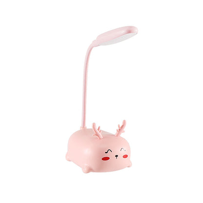 Factory direct creative cute girl heart mini small table lamp led bedroom bedroom bedside eye protection night light