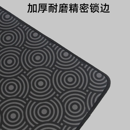 Simple Japanese mouse pad oversized electronic keyboard pad thermal transfer thick rubber wrist mouse pad wholesale