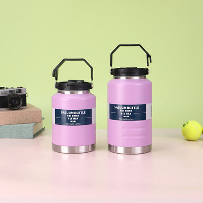 Cross-Border New 304 Stainless Steel Thermos Cup Large Capacity Ton Barrel Outdoor Portable Ice Bucket Wholesale