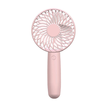 Model Aircraft Brushless Motor Handheld Fan 6-Speed High Wind Mini Fan USB Rechargeable Portable Electric Fan