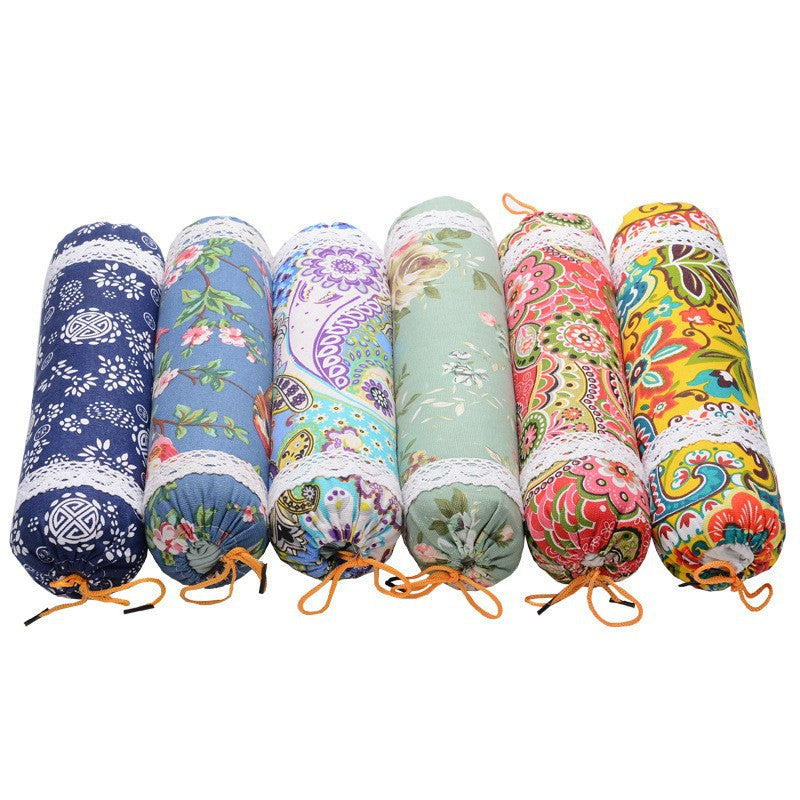 Mugwort Cervical Spine Pillow Mat Cylindrical Pillow Pure Mugwort Household Cervical Spine Cylindrical Candy Mugwort Pillow Manufacturer Wholesale
